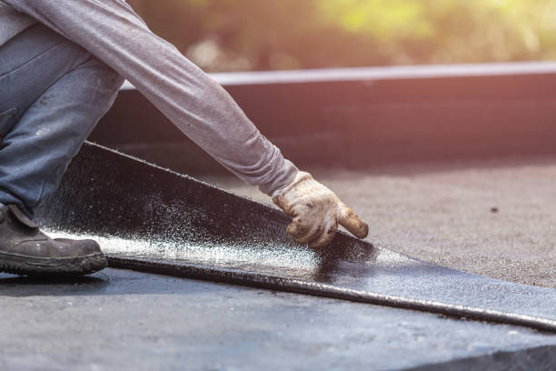 Professional Waterproofing technician working in Liberty, NC